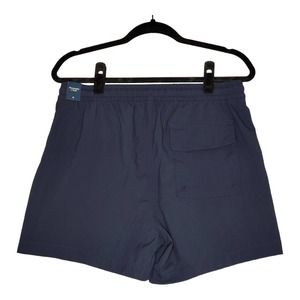 Abercrombie & Fitch Navy Blue Athletic Drawstring Shorts Size Medium